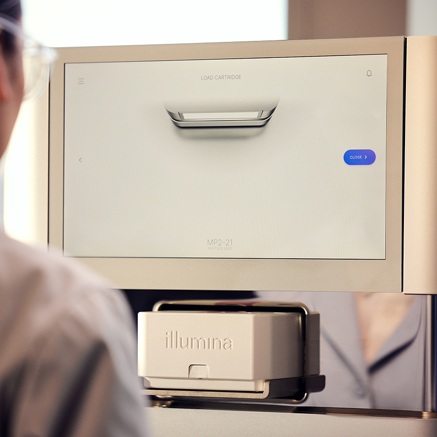 Nextseq 1000 2000装载夹盒屏幕