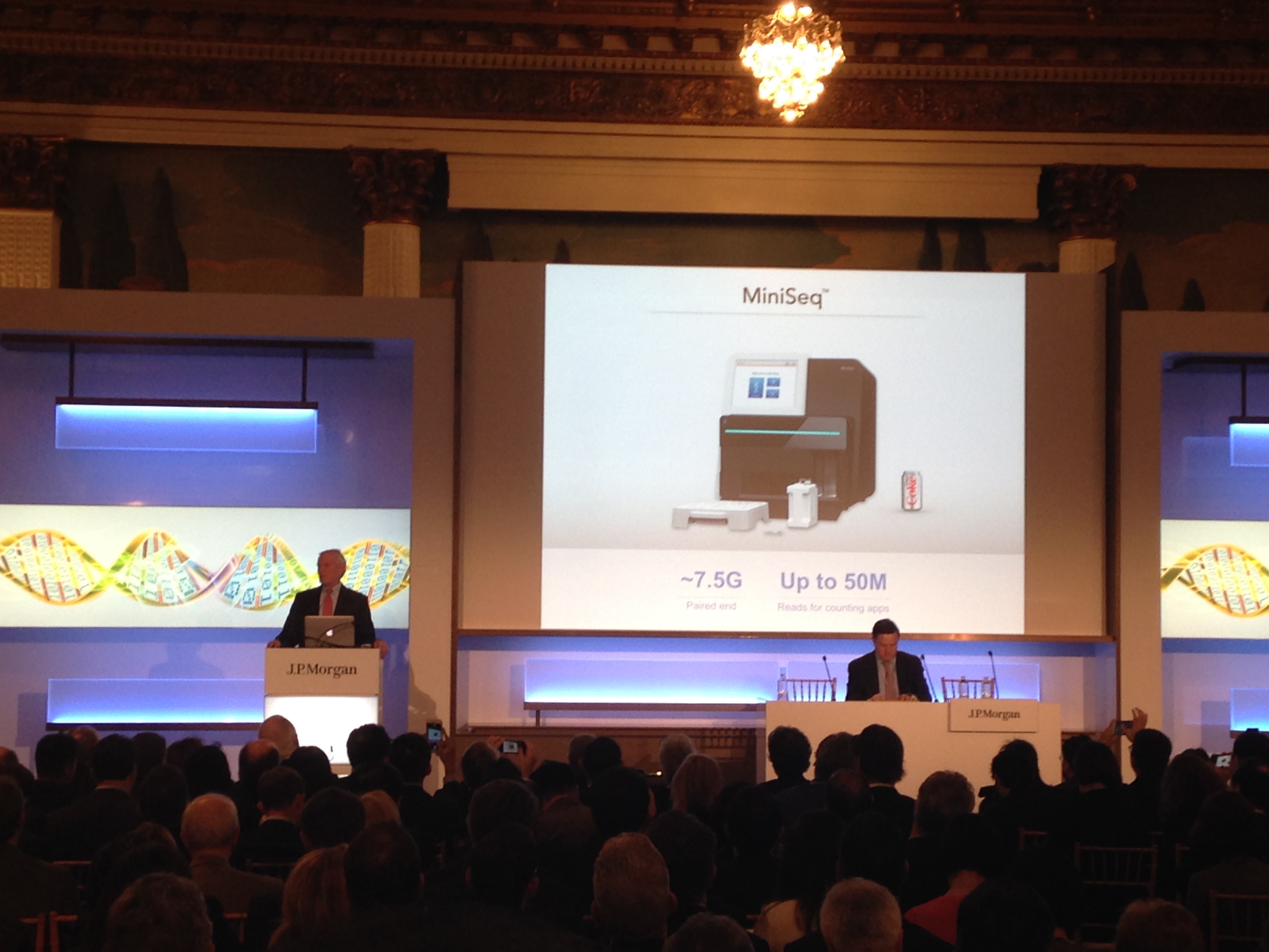 Live from J.P. Morgan: Genomics Everywhere