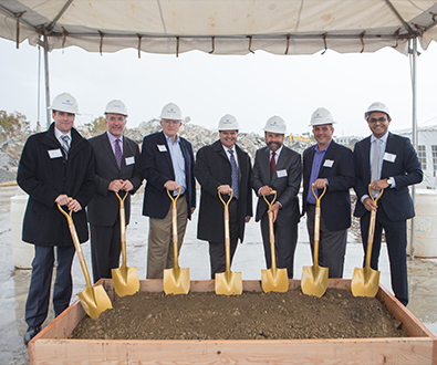 Illumina的新工厂在Foster City破土动工 