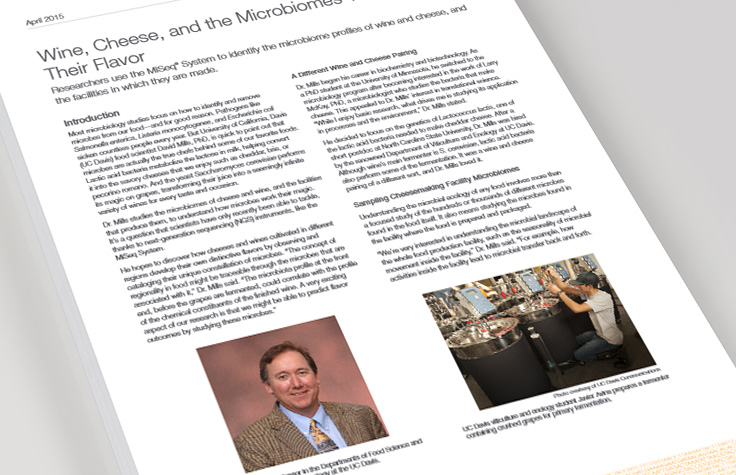 葡萄酒和奶酪的微生物组研究