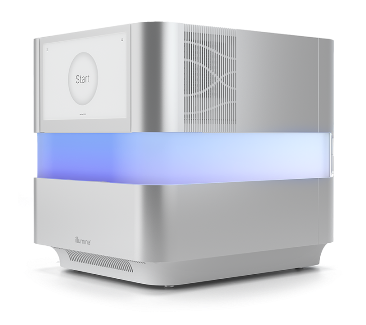 NextSeq 2000 left facing render